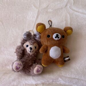 Kawaii Plush Keychain Duo Set | Rilakkuma | ShellieMay